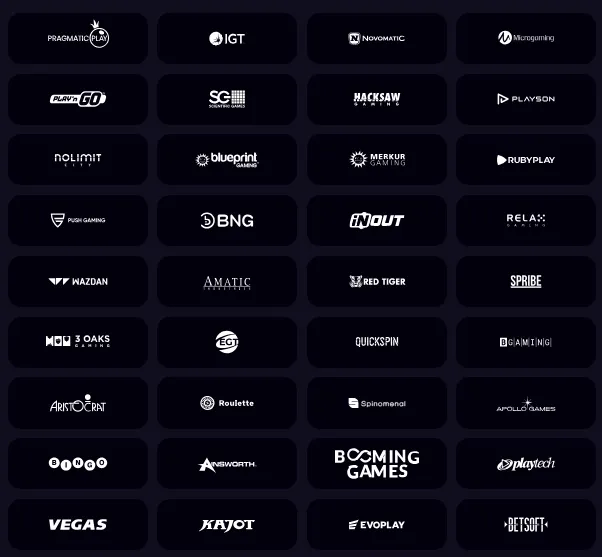 aphrodite casino providers