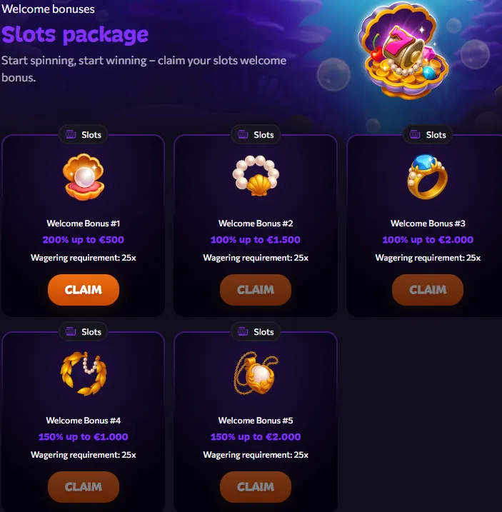 aphrodite casino slots welcome