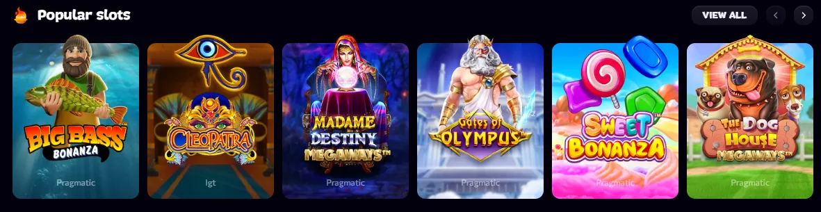 aphrodite casino slots